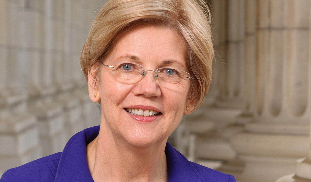 Portrait of Senator Elizabeth Warren