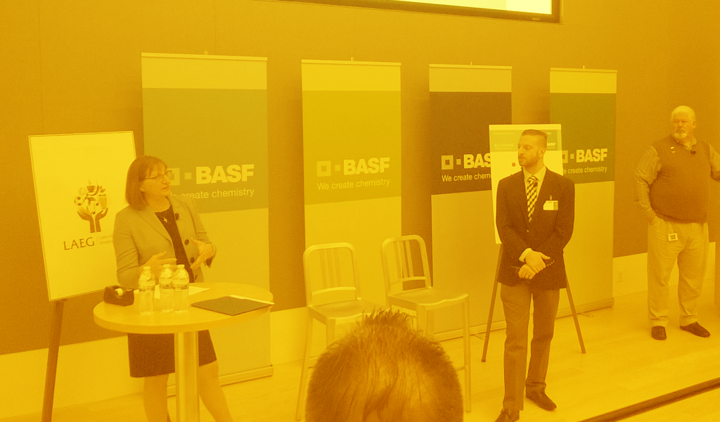 Jane and James Clementi Speak at BASF